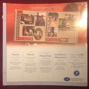 12x12 Creative Memories Natural Scrapbook Pages